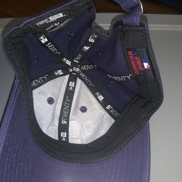 New Era Womens 9twenty baseball Cap Hat San Diego Blue Adjustable - Picture 5 of 5